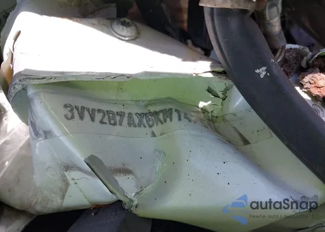 2019 Volkswagen Tiguan 2.0T Se/2.0T Sel/2.0T Sel R-Line/2.0T Sel R-Line Black из США, поврежденный, VIN 3VV2B7AX6KM147514